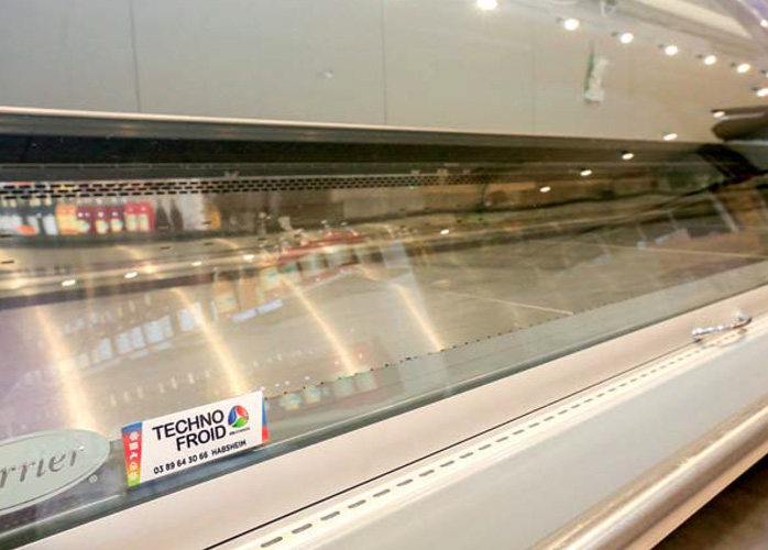 Les vitrines « viande » sont l’une des spécialités de Techno Froid