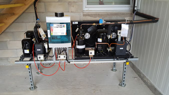 groupe de froid avec fluide frigorigène R452A
