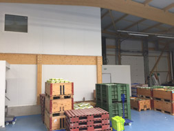 stockage des œufs conditionnés