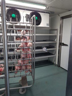 Stockage chambre froide